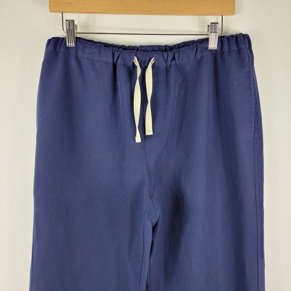 Figs Technical Collection Pull On Tie Waist Straight Leg Scrub Pants Tall - Picture 3 of 11